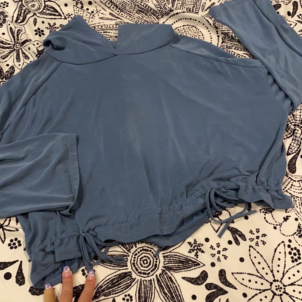 CUTE BLUE SWEATSHIRT WITH SINCH💙